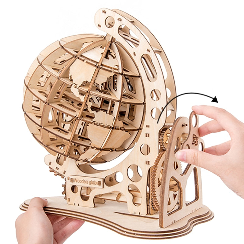 Globe  Wooden Puzzle